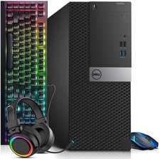 Dell OptiPlex 5040 Gaming Desktop Tower i5-6500 16GB RAM 256GB SSD NVIDIA