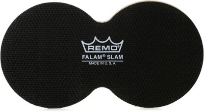 Remo Falam Slam Pad - 2.5-inch Double Kick (5-pack) Bundle