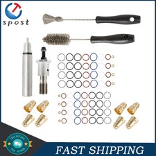 For 7.3l Ford Powerstroke Injector Sleeve Cup Removal Tool Install Kitbrushes For 7.3l Ford Powerstroke Injector Sleeve Cup Removal Tool Install Kitbrushes