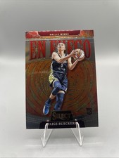 2025 Panini Select WNBA #5 Paige Bueckers En Fuego Insert RC Dallas Wings