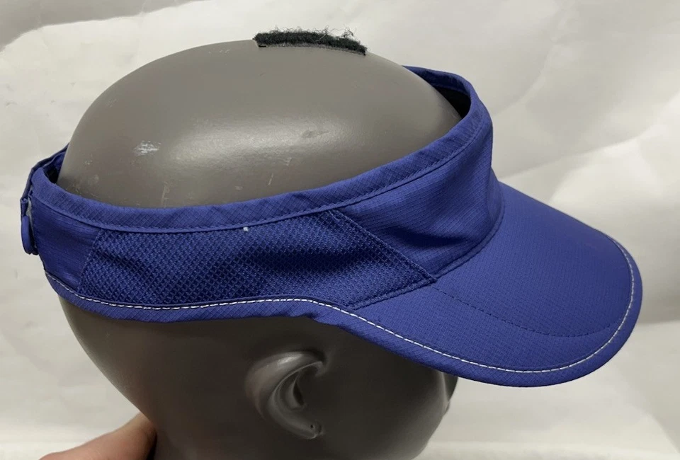 Nike Womens Daybreak Dri-Fit Blue Runing Visor Hat - Image 4 of 4