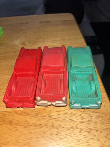 6 Vintage Auburn Rubber Car #504 Cadillac and 5 #610 Ford Ranchero - Afbeelding 14 van 18