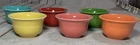 Fiesta  bouillon Bowls In 6 Different Colors FIESTAWARE  4” Dia.