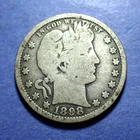 1898-S Barber Quarter  Good+