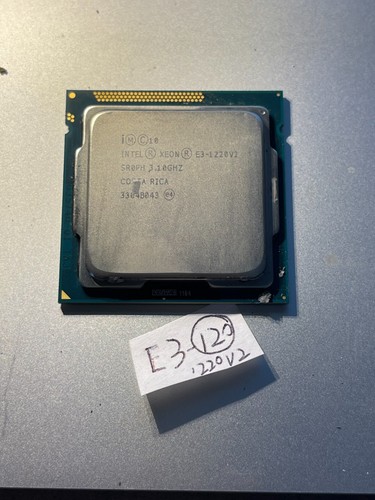 Intel Xeon E3-1220 v2 SR0PH 3.1GHz Quad Core LGA 1155 CPU Processor *km - Picture 2 of 3