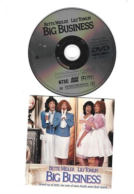 BIG BUSINESS Bette Midler Lily Tomlin DVD eng ohne Tasche