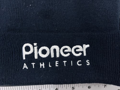 Gorro Pioneer Athletics Toque Adulto Talla Única Azul Tejido Bordado 100% Acrílico - Imagen 2 de 6