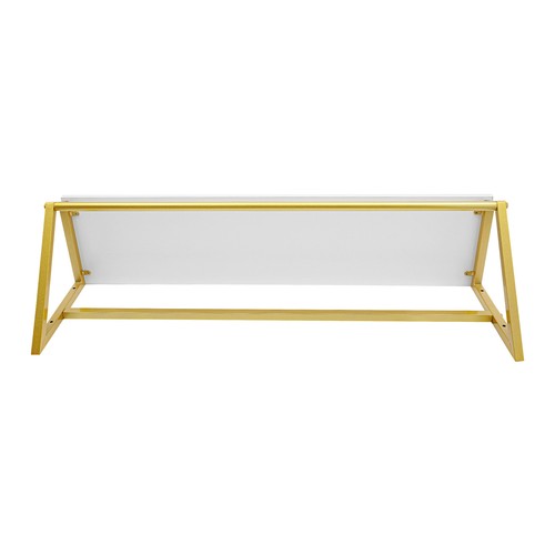 Gold Metal Garment Clothes Rack Clothing Rack Clothes Wall Shelf Hanger Display - Picture 4 of 7