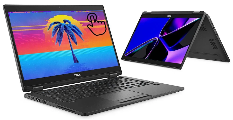 SSD Dell Latitude 7390 13.3 Touch 2 em 1 Intel i7 16GB 1TB, Win 11 Pro Grade A!! - Imagem 2 de 4