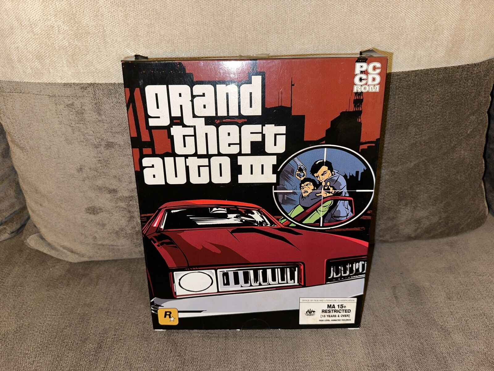 GTA III / Grand Theft Auto III - Pacific Asian DVD Box Edition NEW SEALED