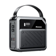 Newsmy 268W Portable Power Station 270Wh Solar Generator For RV/Camping/Home