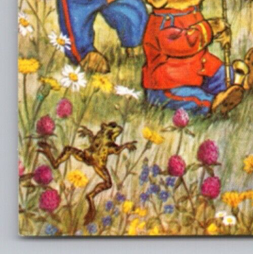 Molly Brett Artist Postcard - Teddy Bear Band - Anthropomorphic UNP Postcard - Picture 3 of 5