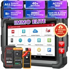 2025 Launch X431 IMMO ELITE PLUS PAD7 Car Scanner Key Programming Diagnostic