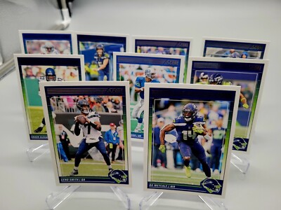 2024 SCORE GENO DK JAXON WALKER FANT MYERS MOON FOOTBALL CARD SEAHAWKS TEAM SET