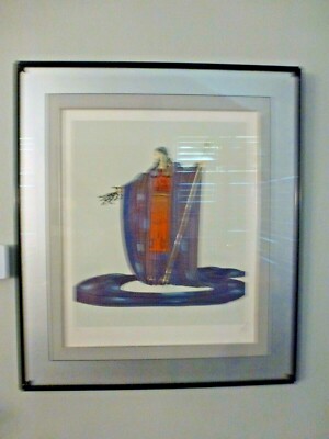 Erte - Zeus Lim Edition #69/300 Serigraph Professionally Framed