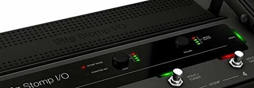IK Multimedia iRig Stomp I/O Pedalboard Controller with Audio/MIDI