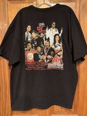 Def Jam Rapstar Black Cotton Tee T-shirt Hip Hop MC 