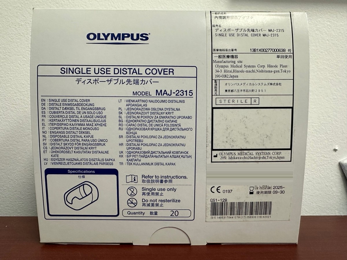 OLYMPUS E-3 プレミアムBOX 非売品　未開封 Olympus MAJ-2315 Distal End Cover f/ use w/ MAJ-2319 Flushing