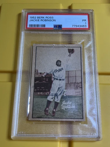 1952 Berk Ross Hit Parade of Champions - Jackie Robinson