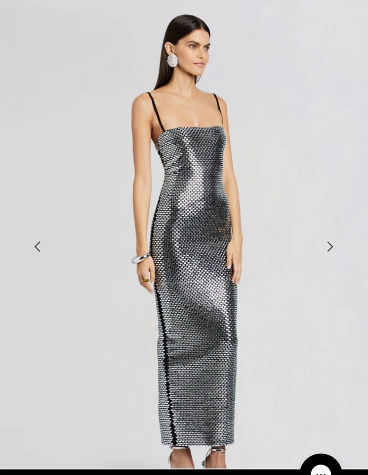 Retrofete Kyree Embellished Knit Dress XXS- Fits Like A Size 4 - Image 2 of 4