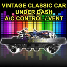 VINTAGE CLASSIC CAR UNDER DASH LOUVER PANEL WITH AIR CONTROLS & VENTS PRE-OWNED