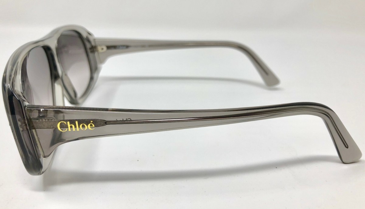 NEW Chloe 83S Grey Sunglasses with Rhinestone Gray Fade NEW Chloe 83S Grey Sunglasses with Rhinestone Gray Fade