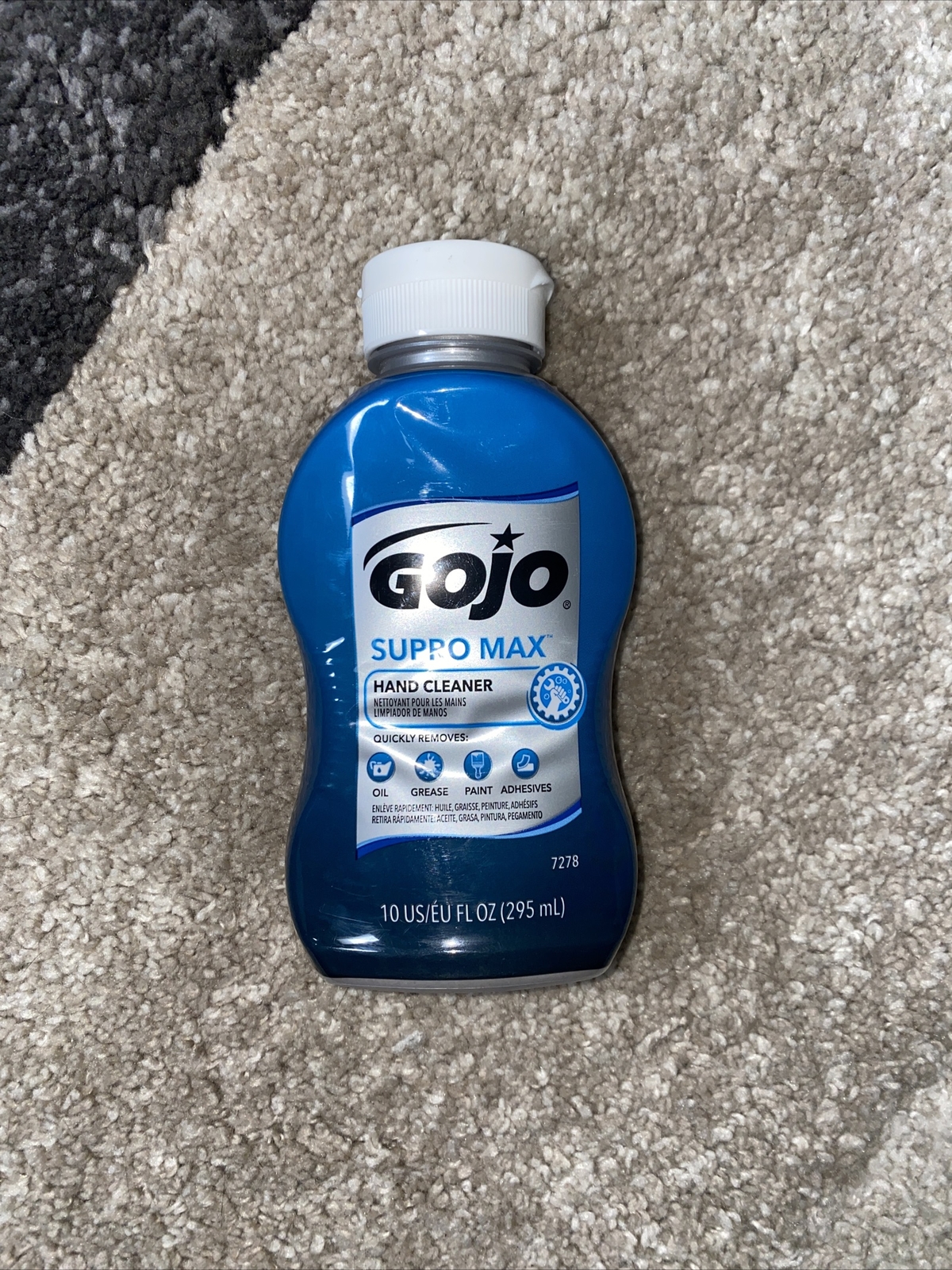 NEW GOJO Supro Max Hand Cleaner 10 oz Bottle Grelly USA