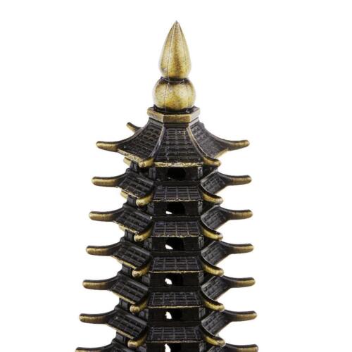 China Tower Stupa Pagoda Fengshui Statue Ornament for Friend - Picture 1 of 7