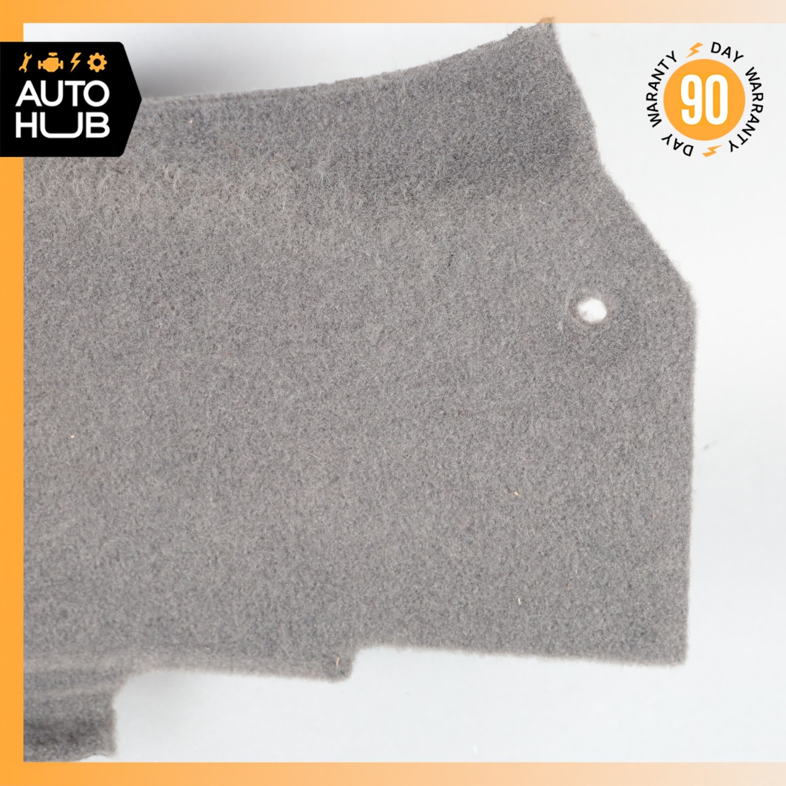 08-18 Maserati GranTurismo M145 Rear Trunk Lid Carpet Cover Trim Panel 76k