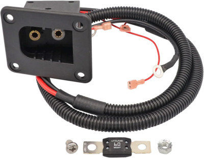 Drive-Up 36V Powerwise Charger Receptacle for EZGO TXT Medalist Electric Golf Ca