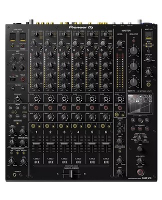 Pioneer DJ DJM-V10 6-Channel 4 Band EQ Serato DVS Professional Club Mixer