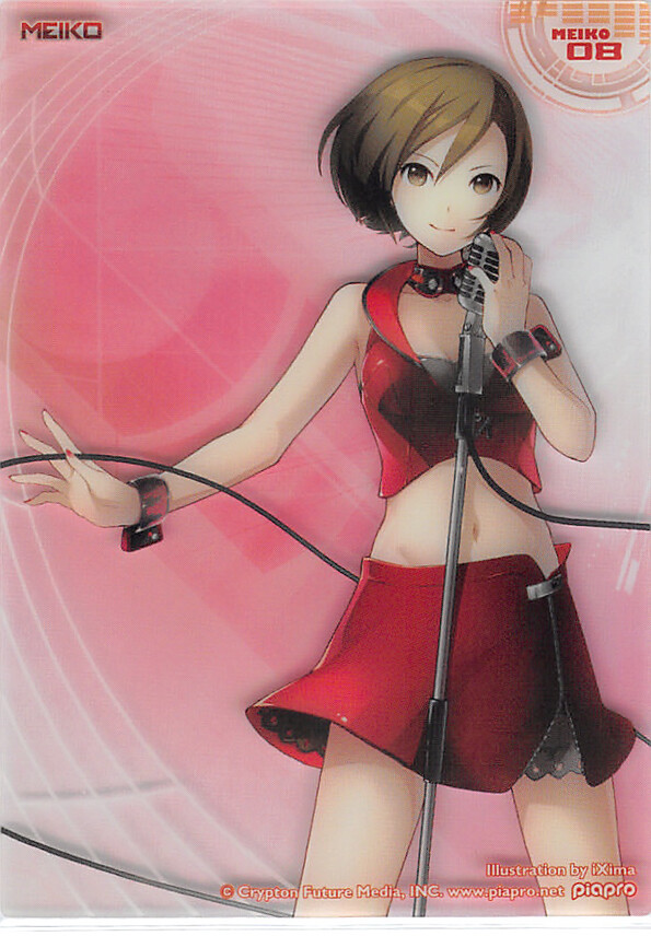 meiko　　Ameri VINTAGE Vocaloid Nendoroid Petite Meiko Figure Rare Anime Good Smile
