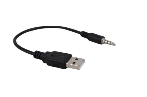 Cable conector para auriculares enchufe auxiliar de audio USB 2,0 a 3,5 mm macho a macho cable cable - Imagen 2 de 5