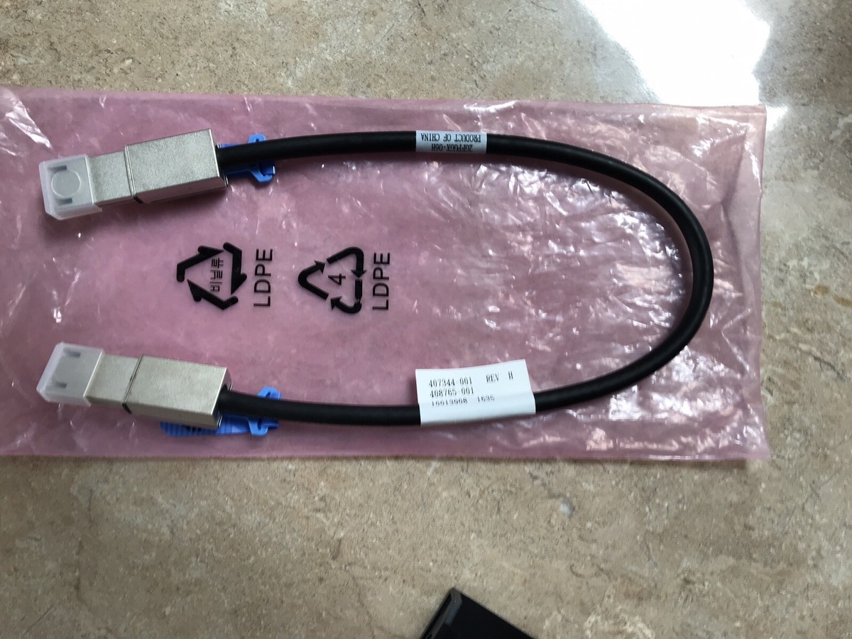 HP 408765-001 0,5 M Mini SAS Cavo Esterno 407344-001 - Foto 5