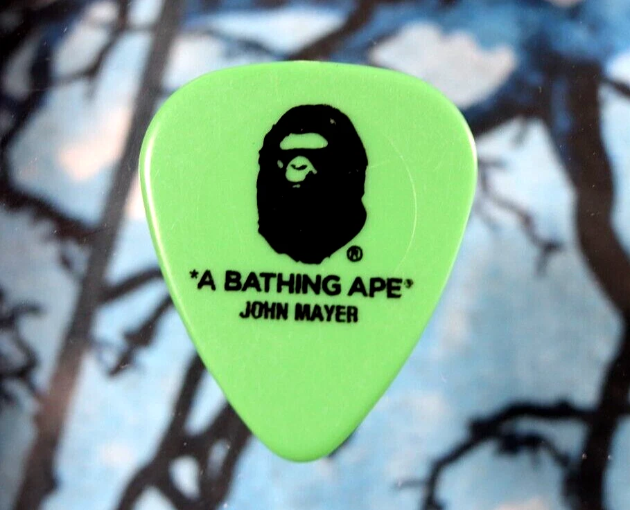 John Mayer Tour Guitar Pick A BATHING APE Dunlop .96mm Gregg
