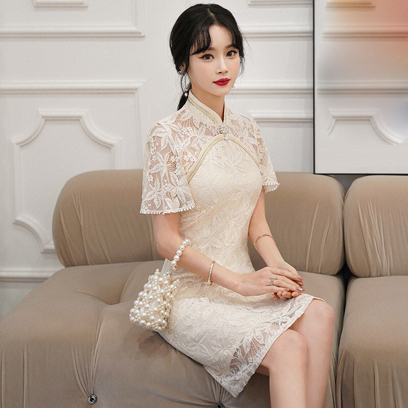 23ss【sahara 】chinoiserie panel dress Sahara Chinoiserie Panel Dress