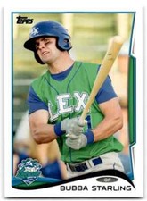 2014 Topps Pro Debut #60 Bubba Starling Rookie Kansas City Royals