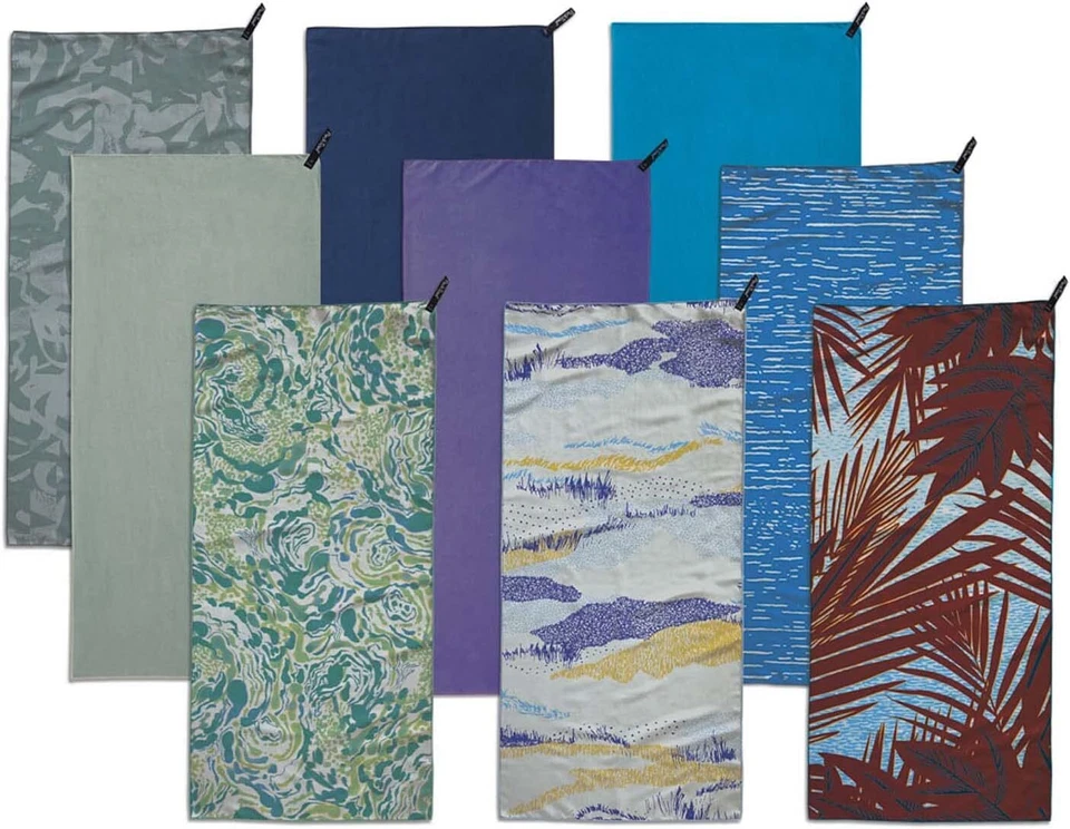 PackTowl Personal Ultraligero Microfibra Camping y Toalla de Viaje, Salvia, Cuerpo Foto 2 de 3