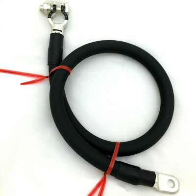 #ad Negative Battery Cable 1 0 AWG 0 Gauge Ga Copper Custom Made Auto Truck Marine $106.96