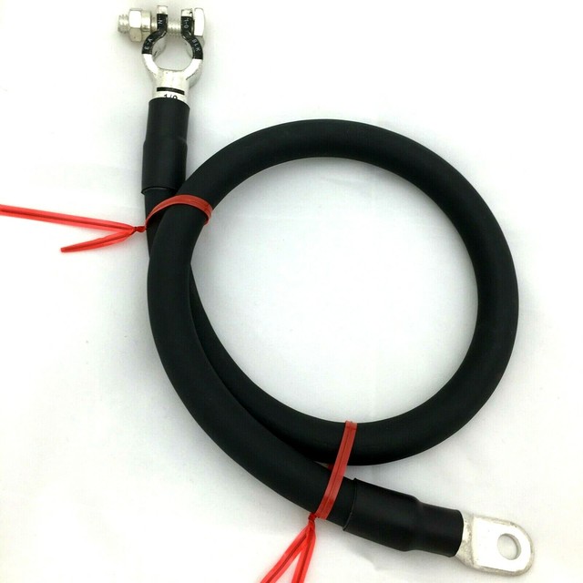 Negative Battery Cable 1/0 AWG 0 Gauge Ga Copper Custom Made AutoTruck