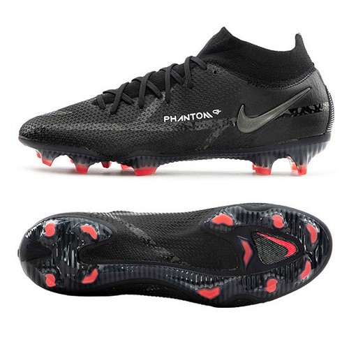 Nike Phantom GT2 Elite DF FG Shoes Men's Soccer Training Boots Black CZ9889-001