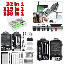 Precision Magnetic Screwdriver Bit Set PC Phone Watch Repair TORX Tool Kit Case