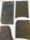 Lot of 34 PCS. Vintage Brown.Amber.Lavender.SLAG GLASS.OLD.+1 Plain Amber Pc. — photo 6