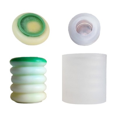 Silicone Epoxy Resin Cup Mold Succulent Vase Cement Mold Pen Holder Mold