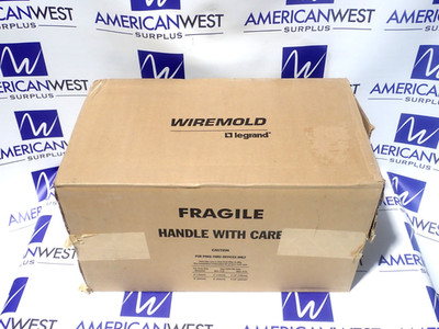 New Legrand Wiremold Evolution Series 8ATCPBK 8'' Recessed Poke-Thru Assembly