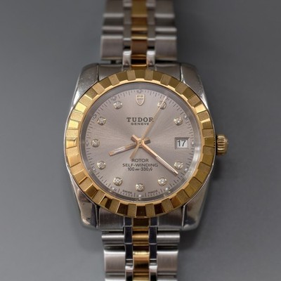 Tudor Grey Dial Classic 21013 Men's Watch Automatic 37mm Date 10-Dia