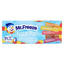Mr Freeze Ice Pops 20 Pack  Fruity Ice Lollies 45ml (8 Pack)