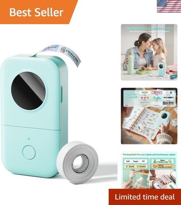 D30 Portable Label Printer: High-Quality Bluetooth Design for All Your Needs