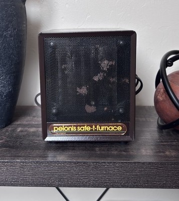 VTG Pelonis Disc Furnace Model 1500W Ceramic Disc Heater & Fan Tested, Works!
