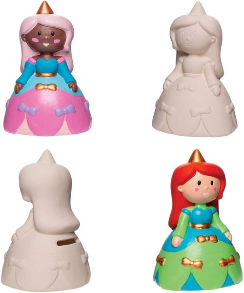AW473 Keramik-Spardosen „Prinzessin“ (2 StüCk) – SüßE Spardosen FüR Kinder-image